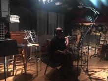 Sven in the studio